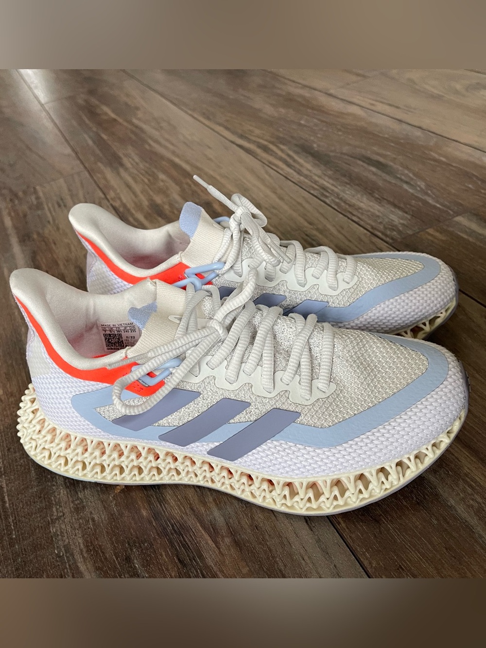 Adidas 4DFWD 2 'Silver Violet Blue Dawn' running shoe Women size US 7